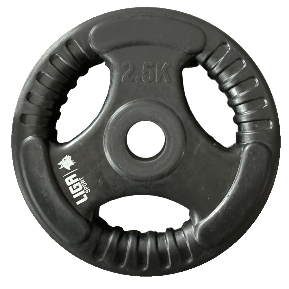 Rubber Weight Lifting Plate 2,5kg (Φ28) Ligasport