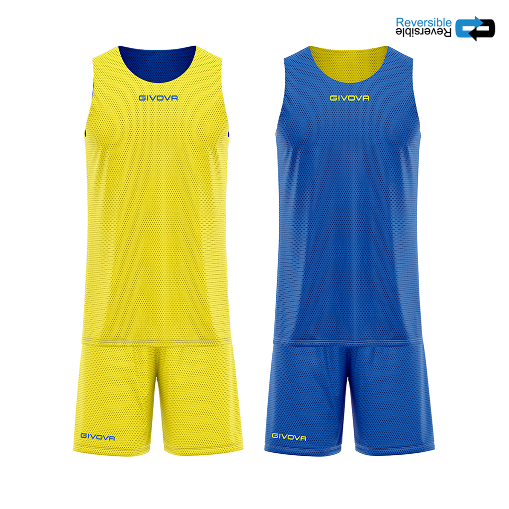 kitb03_0702 Givova Kit Double Εμφάνιση Μπάσκετ - Image 1