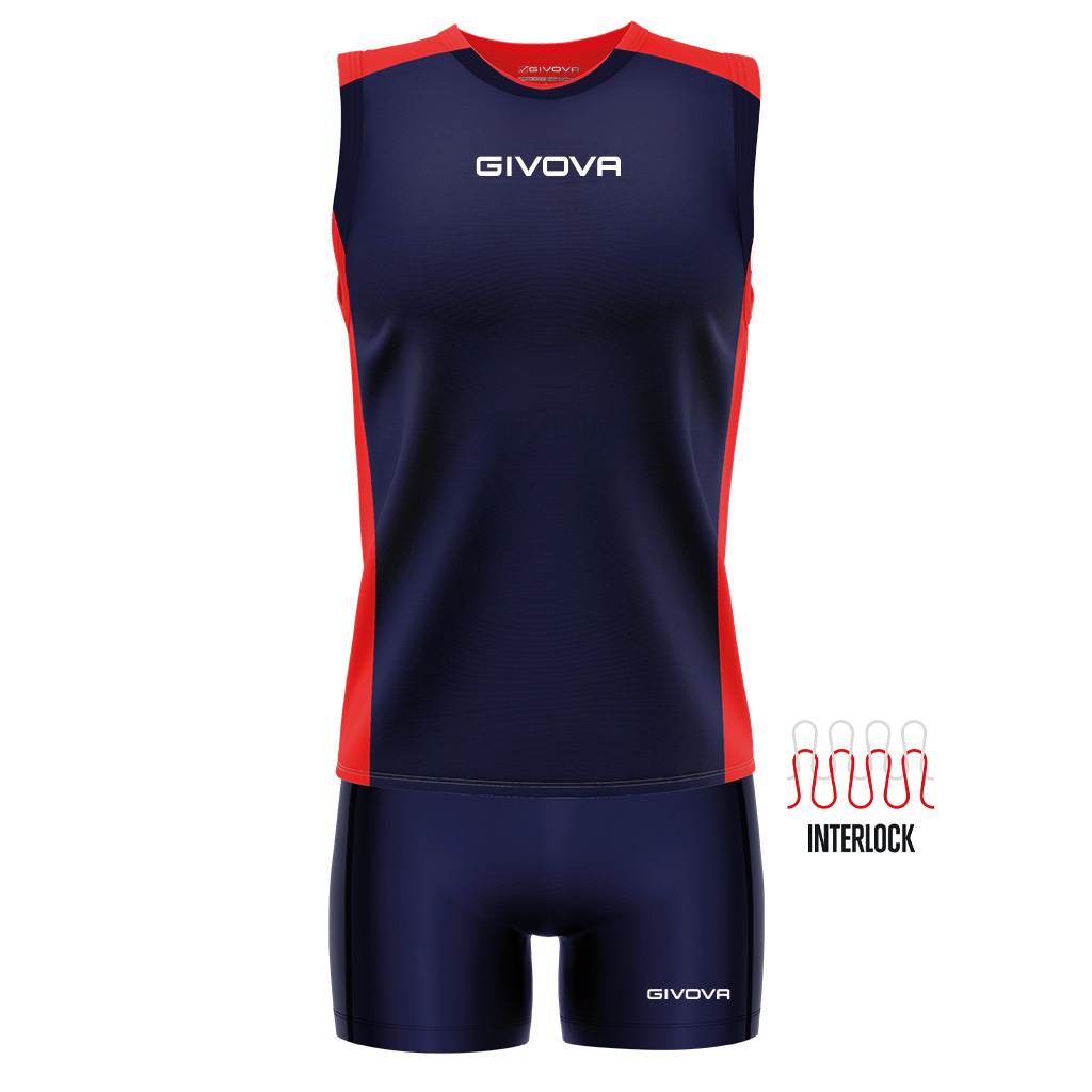 kitv06_0412 Givova Kit Volley Piper Γυναικεία Εμφάνιση Βόλεϊ - Image 1