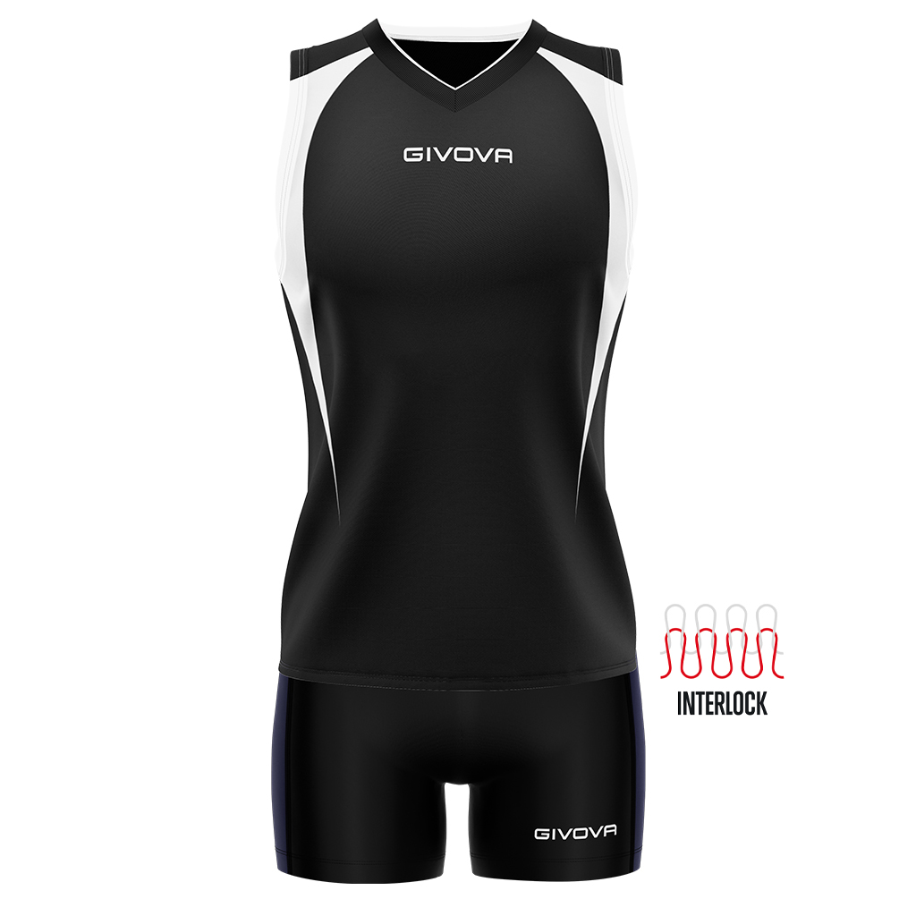 kitv07_1003 Givova Kit Volley Spike Γυναικεία Εμφάνιση Βόλεϊ - Image 1