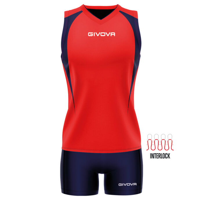 Givova Kit Volley Spike Γυναικεία Εμφάνιση Βόλεϊ - Image 1