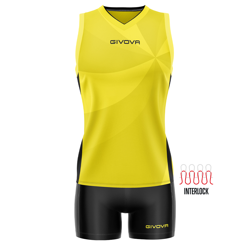 kitv08_0710 Givova Kit Elica Volley Γυναικεία Εμφάνιση Βόλεϊ - Image 1