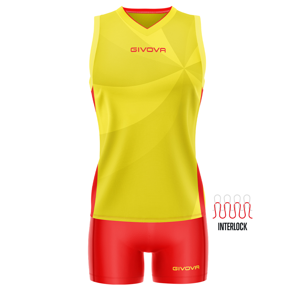 kitv08_0712 Givova Kit Elica Volley Γυναικεία Εμφάνιση Βόλεϊ - Image 1