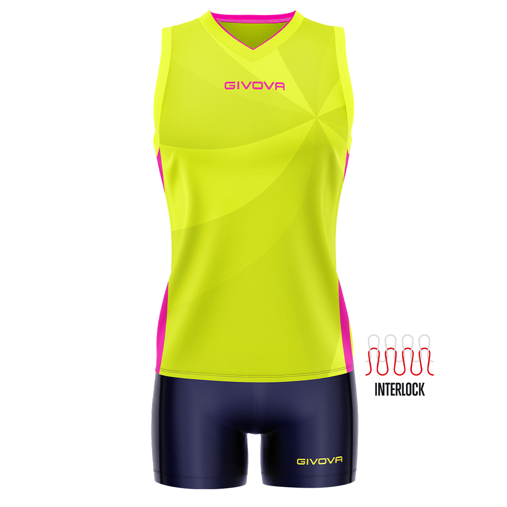 kitv08_1906 Givova Kit Elica Volley Γυναικεία Εμφάνιση Βόλεϊ - Image 1