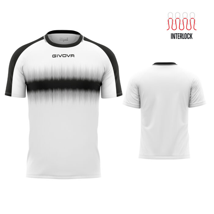 leuko.mauro Givova Shirt Radio Αθλητικό T-Shirt Αγώνα - Image 6