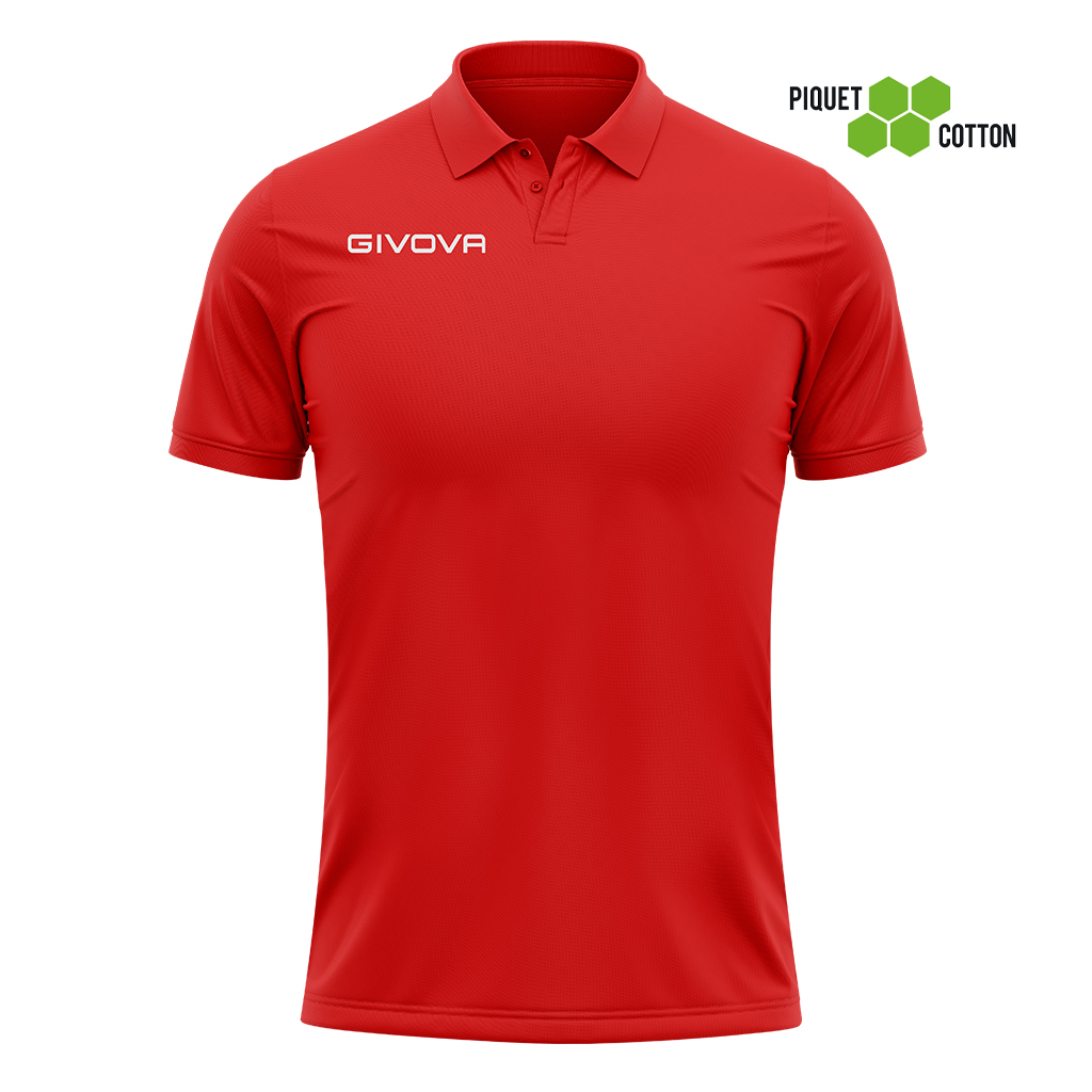 ma005_0012 Givova Polo Cotone Piquet Summer Μπλούζα Polo - Image 1