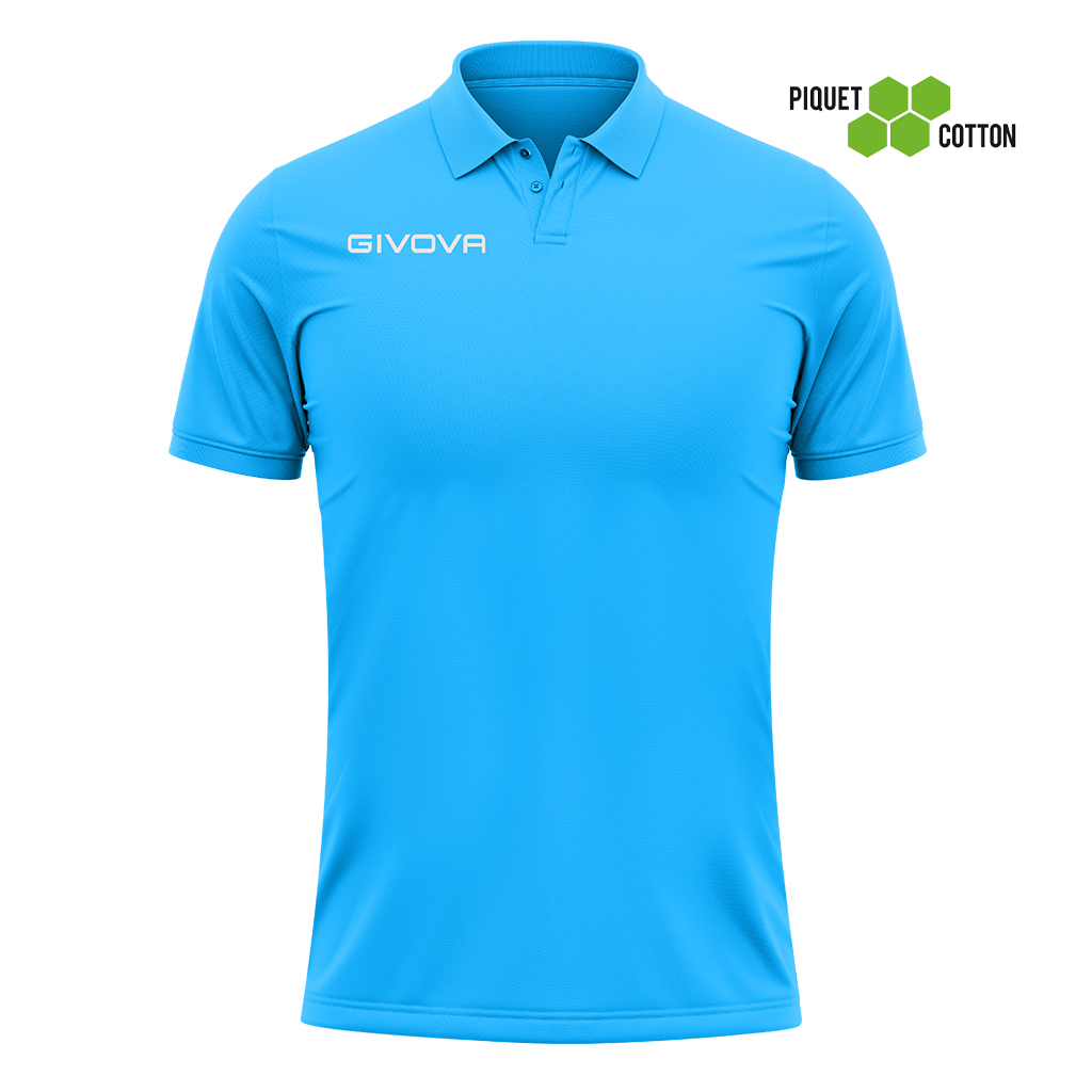 ma005_0024 Givova Polo Cotone Piquet Summer Μπλούζα Polo - Image 1
