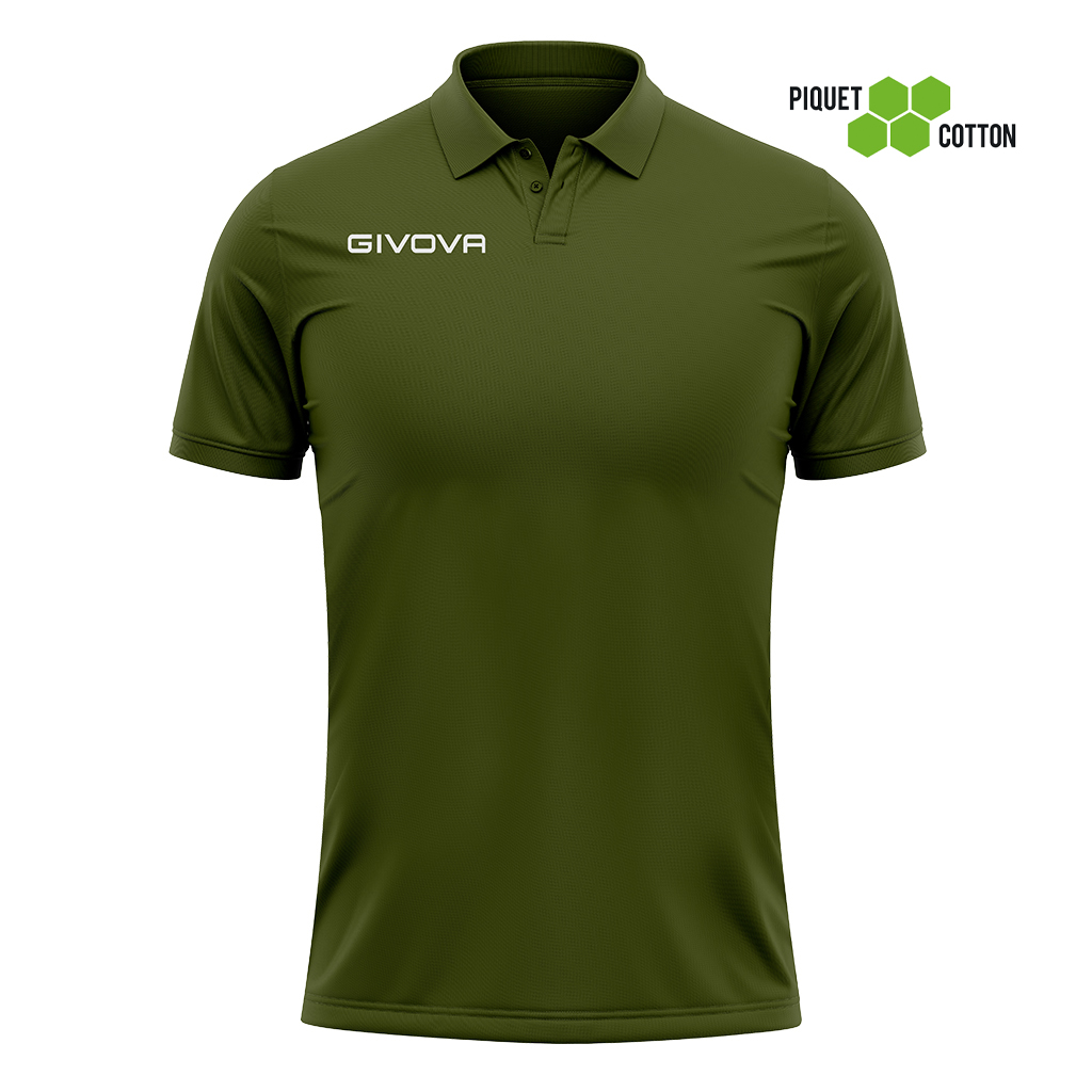 ma005_0051 Givova Polo Cotone Piquet Summer Μπλούζα Polo - Image 1