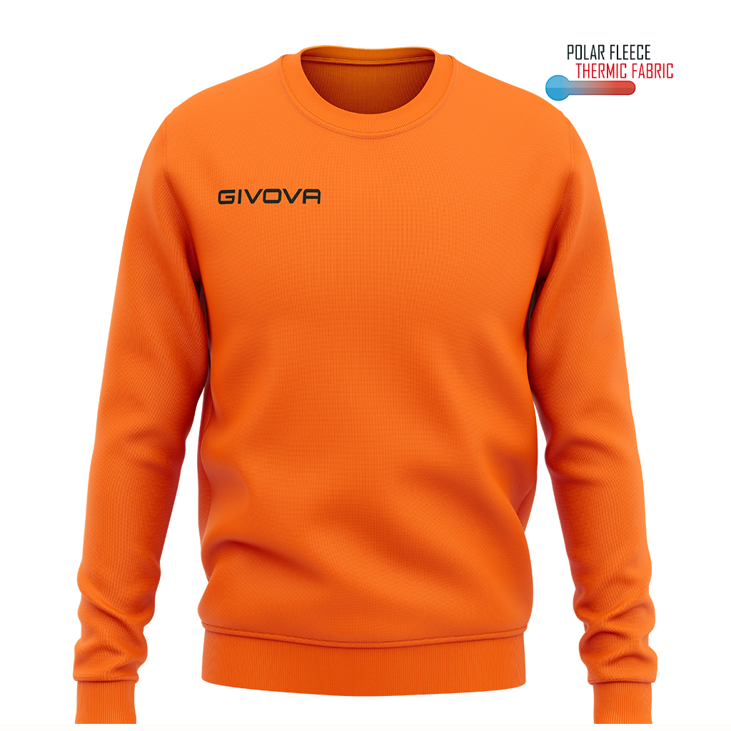 ma019_0001 Givova Maglia Polarfleece G/collo Givova One Αθλητικό Φούτερ Ανδρικό - Image 1