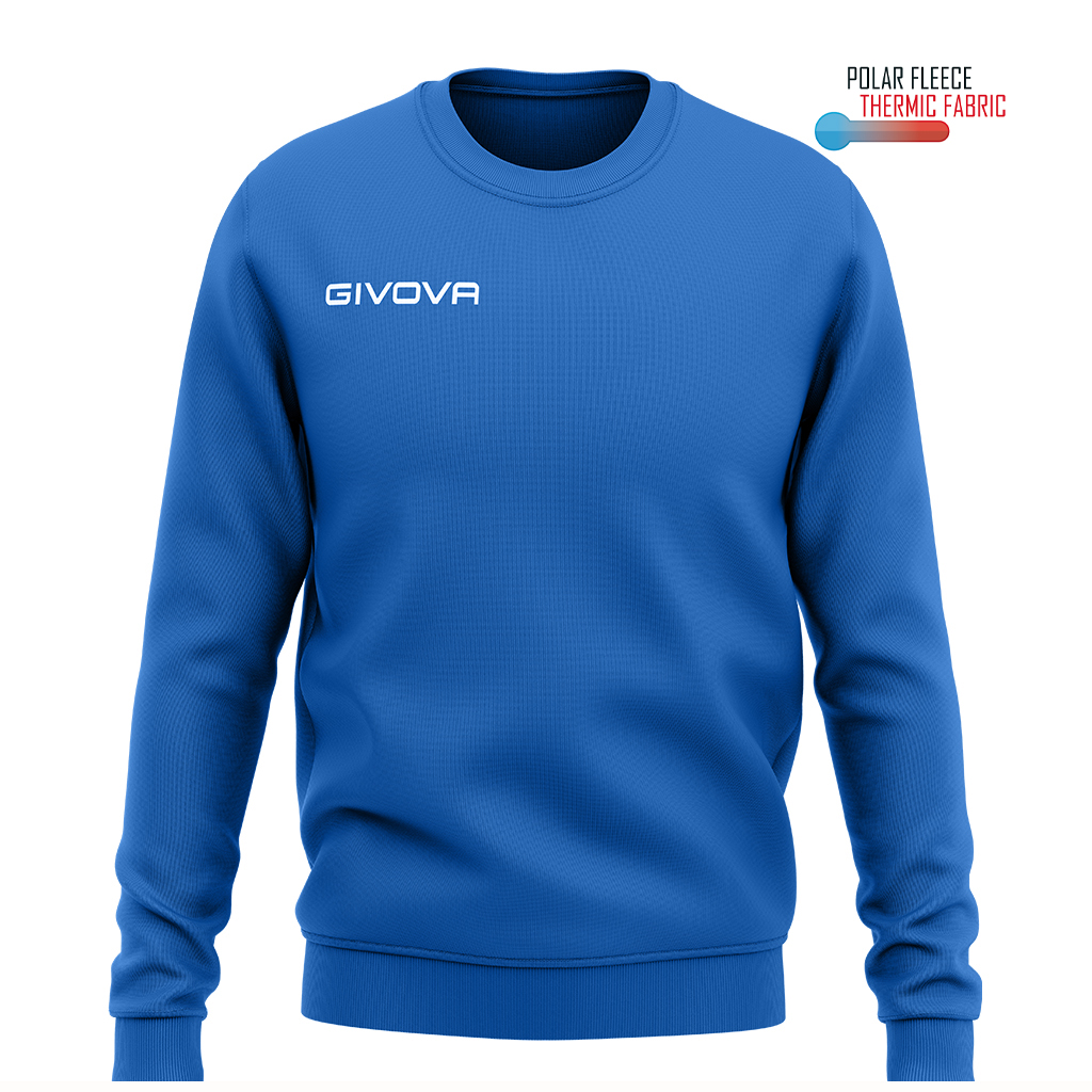 ma019_0002 Givova Maglia Polarfleece G/collo Givova One Αθλητικό Φούτερ Ανδρικό - Image 1