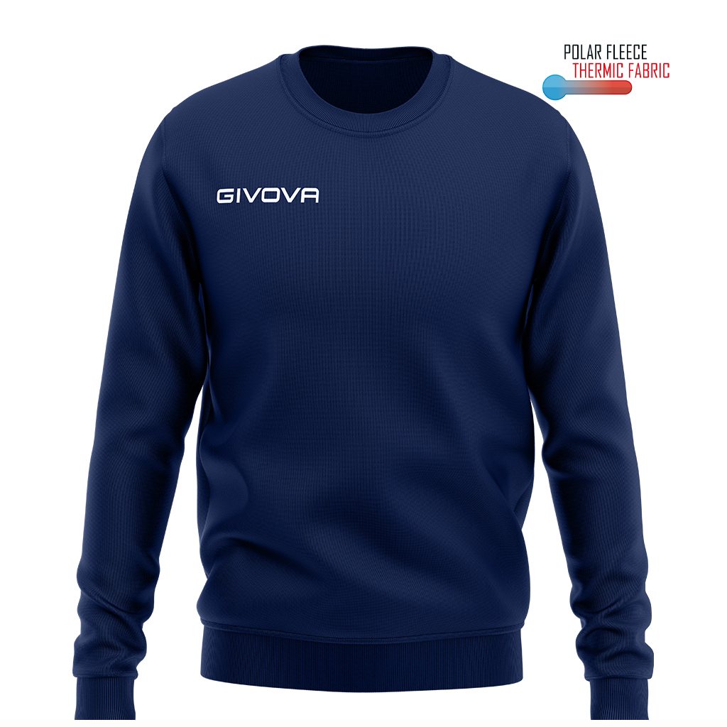 ma019_0004 Givova Maglia Polarfleece G/collo Givova One Αθλητικό Φούτερ - Image 1
