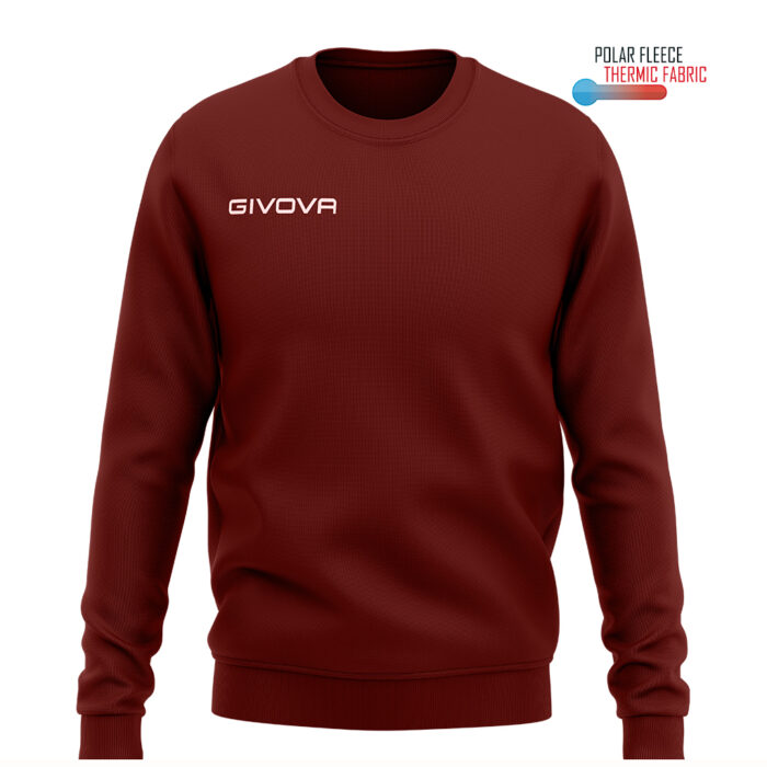 Givova Maglia Polarfleece G/collo Givova One Αθλητικό Φούτερ Ανδρικό - Image 1