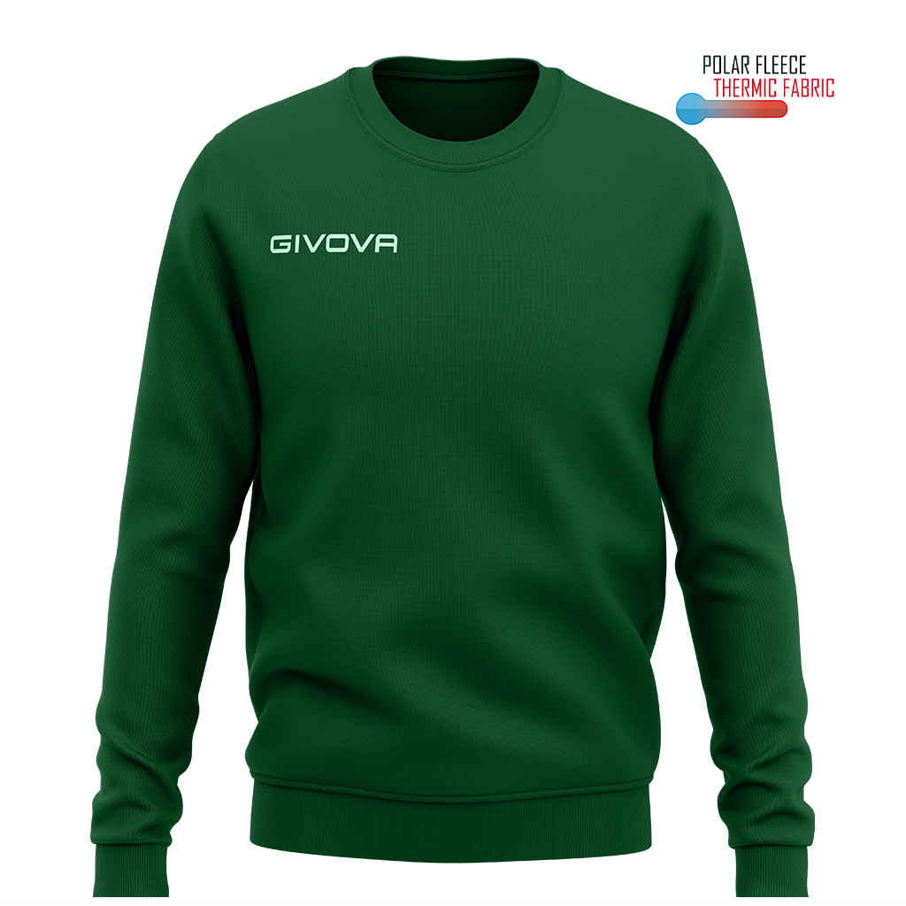 ma019_0013 Givova Maglia Polarfleece G/collo Givova One Αθλητικό Φούτερ - Image 1