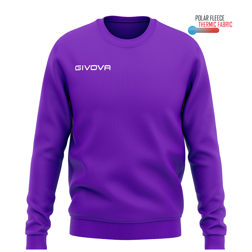 ma019_0014 Givova Maglia Polarfleece G/collo Givova One Αθλητικό Φούτερ Ανδρικό - Image 1