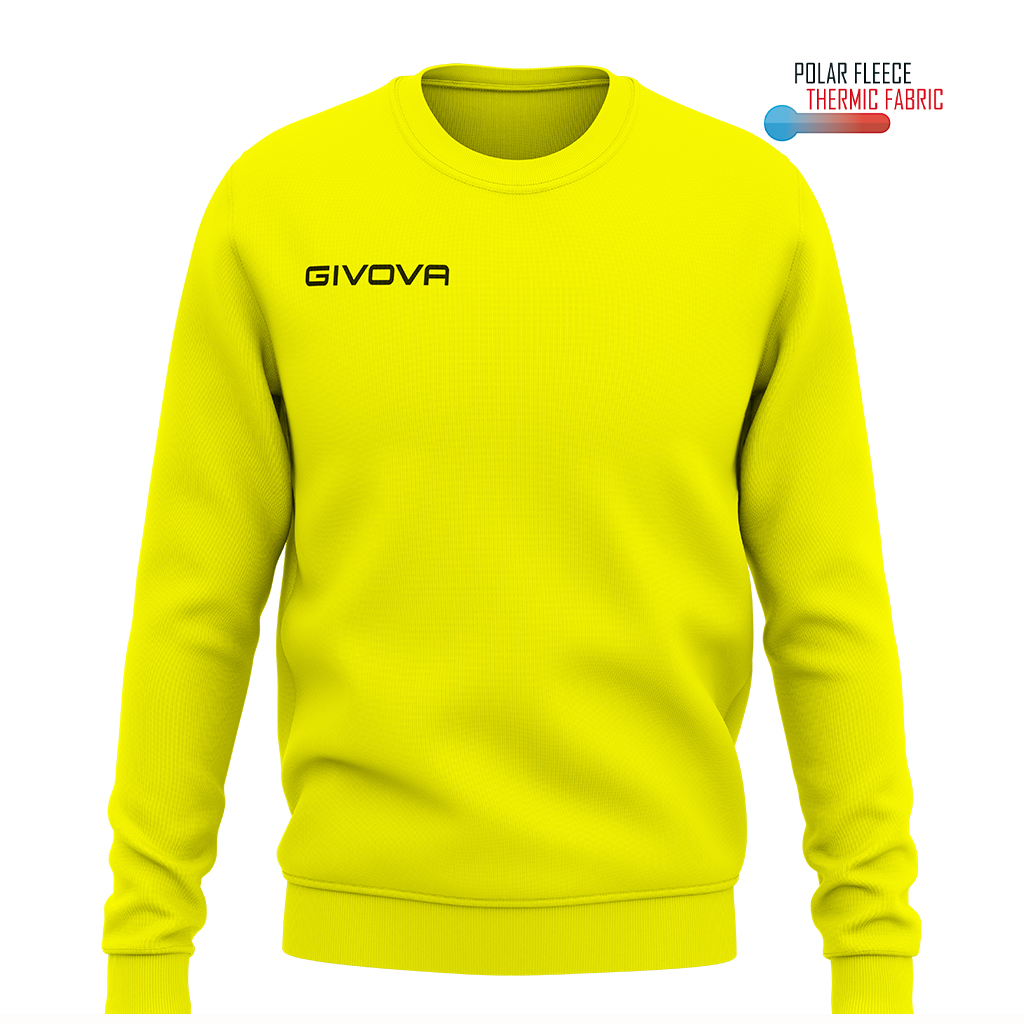 ma019_0019 Givova Maglia Polarfleece G/collo Givova One Αθλητικό Φούτερ - Image 1