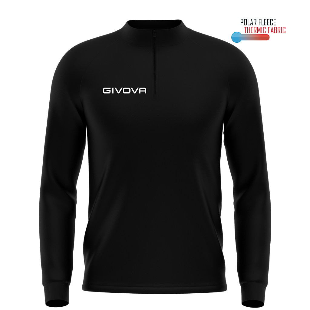 ma023_0010 Givova Maglia Polarfleece Tecnica (Half Zip) 500 Αθλητική Μπλούζα με Μισό Φερμουάρ - Image 1