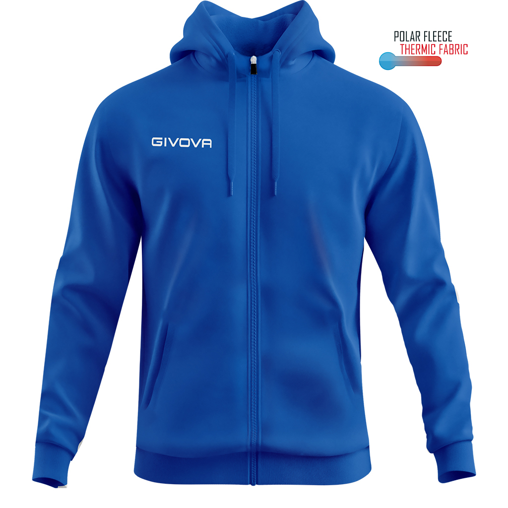 ma024_0002 Givova Felpa Polarfleece (Full Zip) 500 Αθλητική Ζακέτα Φούτερ - Image 1