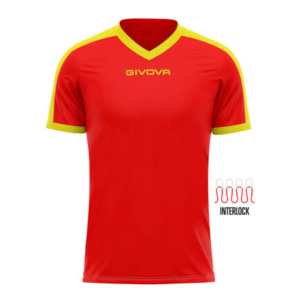 Givova Shirt Revolution Αθλητικό T-Shirt Αγώνα