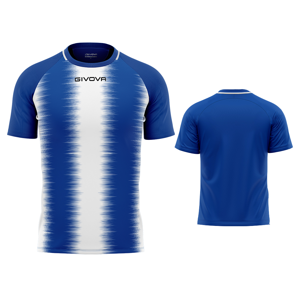 mac06_0203 Givova Shirt Stripe M/C T-Shirt Αγώνα - Image 1