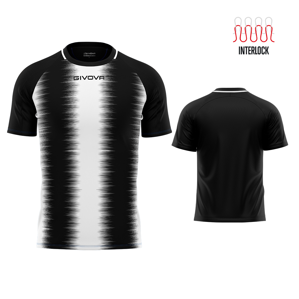 mac06_0310 Givova Shirt Stripe M/C T-Shirt Αγώνα - Image 1