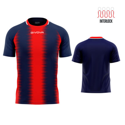 Givova Shirt Stripe M/C T-Shirt Αγώνα
