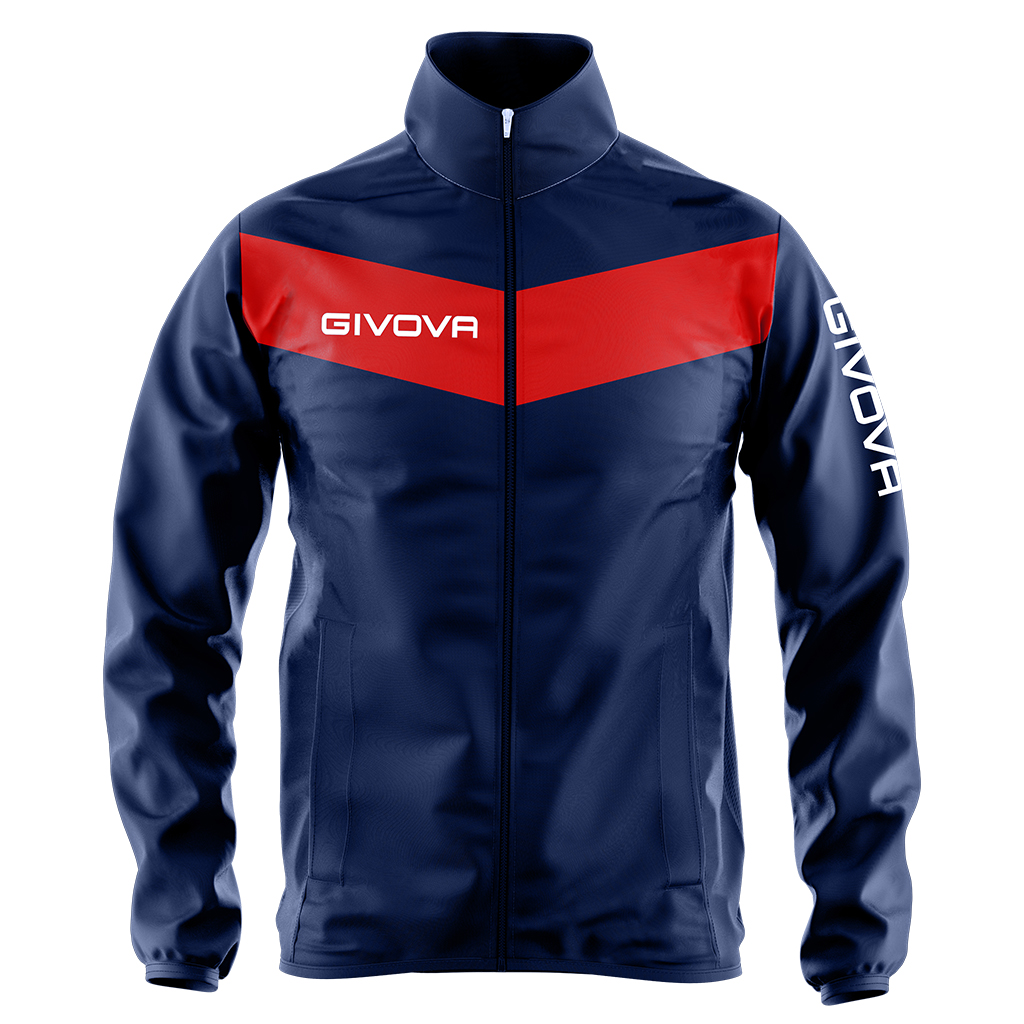 rj005_0412 Givova Rain Scudo Con Mesh Μπουφάν Αντιανεμικό - Image 1