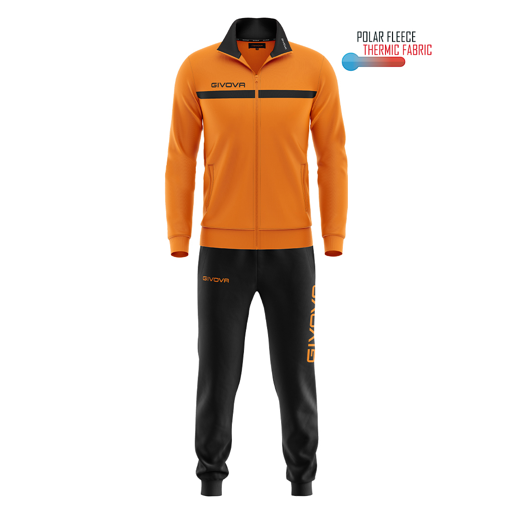tt012_0110 Givova Tuta Givova One Full Zip Polarfleece Σετ Φόρμας - Image 1