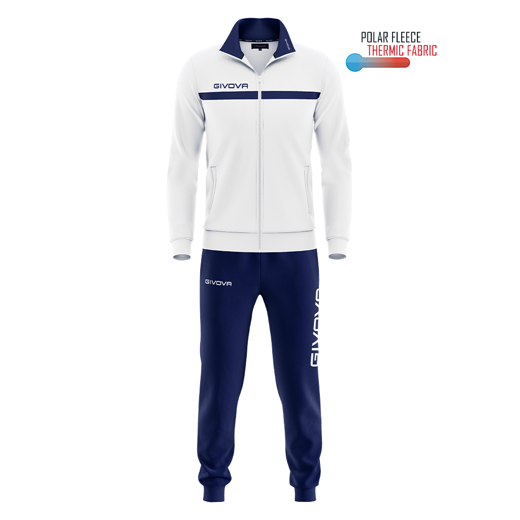 tt012_0304 Givova Tuta Givova One Full Zip Polarfleece Σετ Φόρμας - Image 1