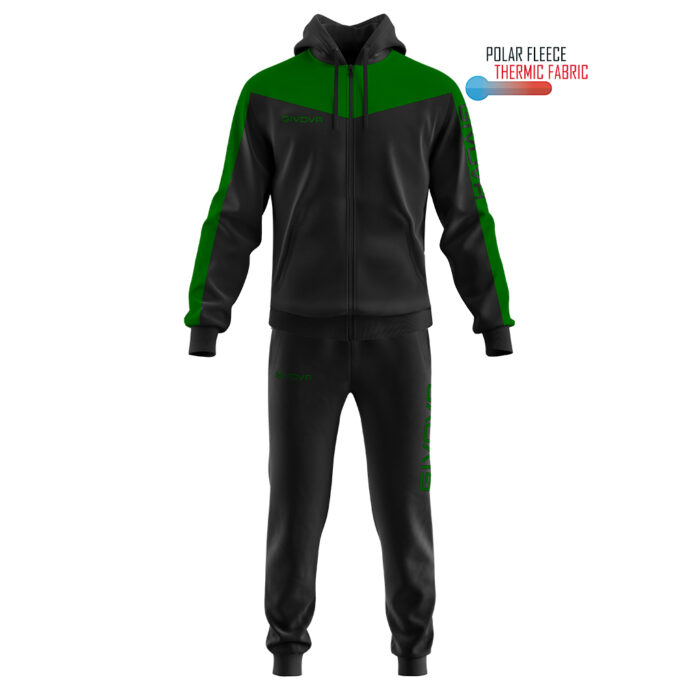 Givova Tuta Roma Con Cappuccio Polarfleece Σετ Φόρμας - Image 1